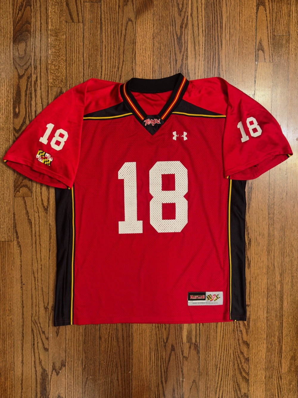 Vintage University of Maryland Terrapins Football Jersey